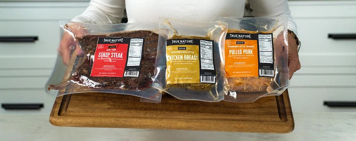 Packaged True Nature Meats products for foodservice