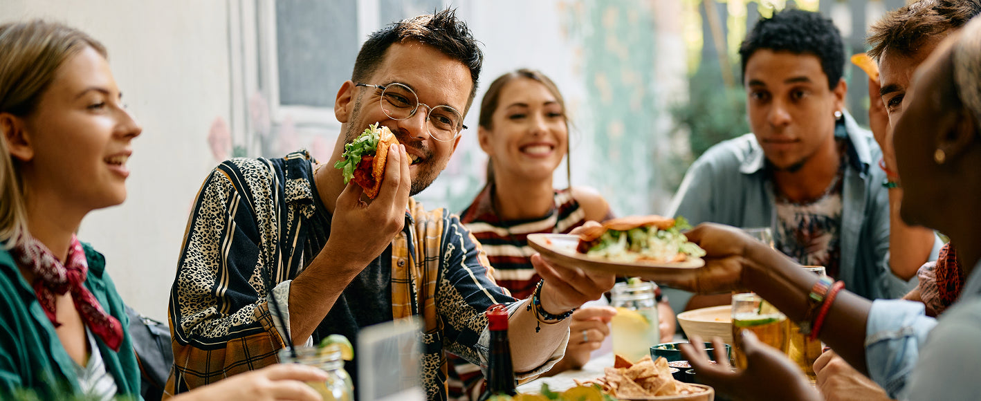 Cattle grazing in golden hour ranch landscape