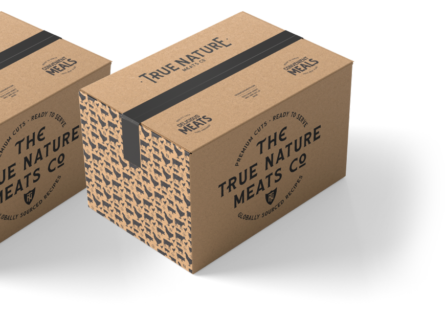 True Nature Meats shipping box