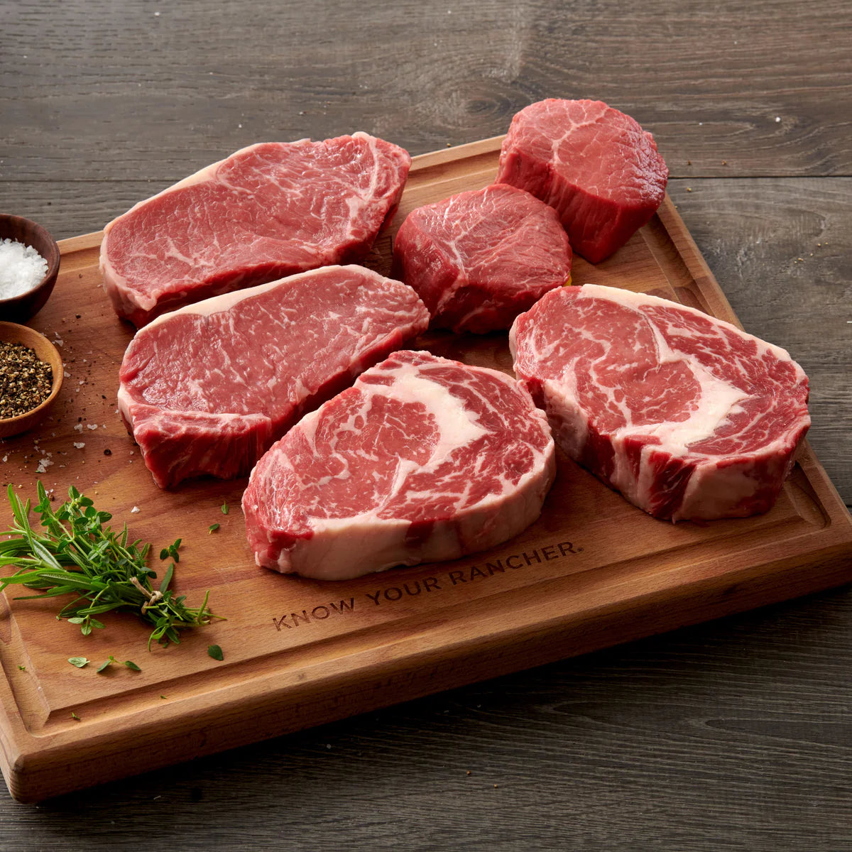 Premium Raw Ribeye Steak